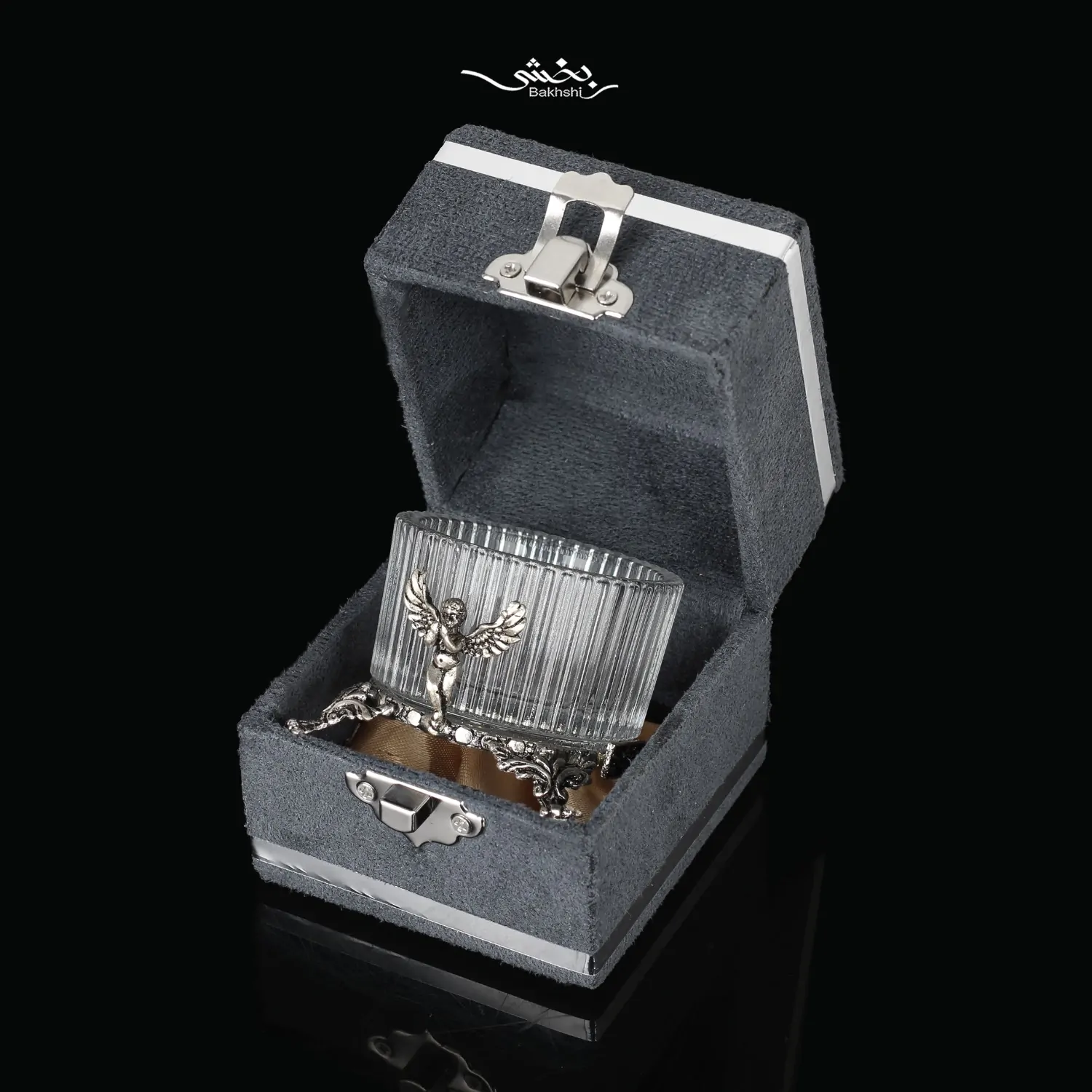 وارمر نقره گرد فرشته