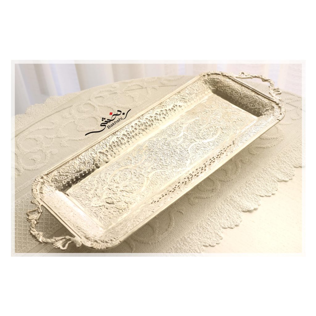 رولت خوری نقره قلم گل و مرغ عیار 84