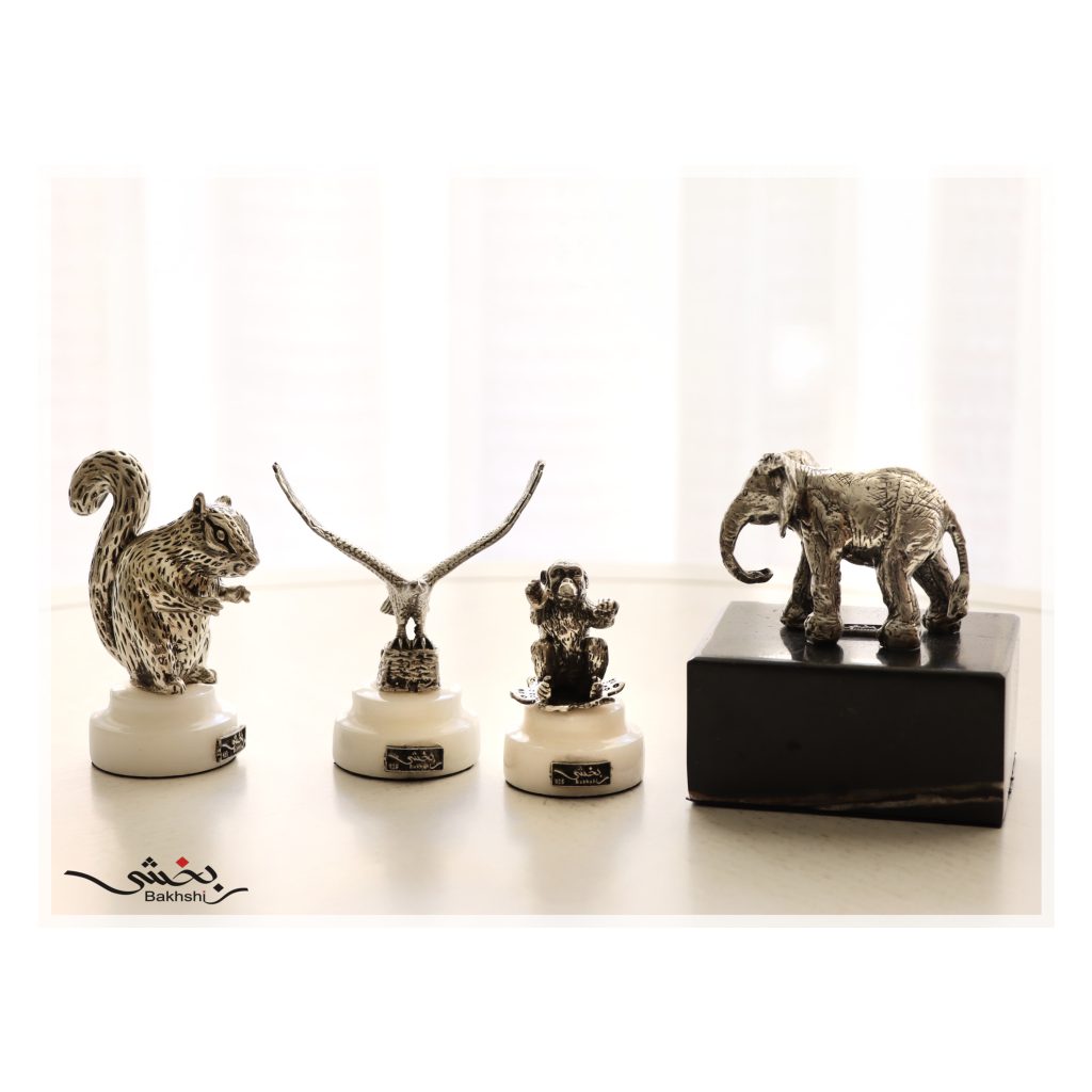 تندیس نقره حیوانات