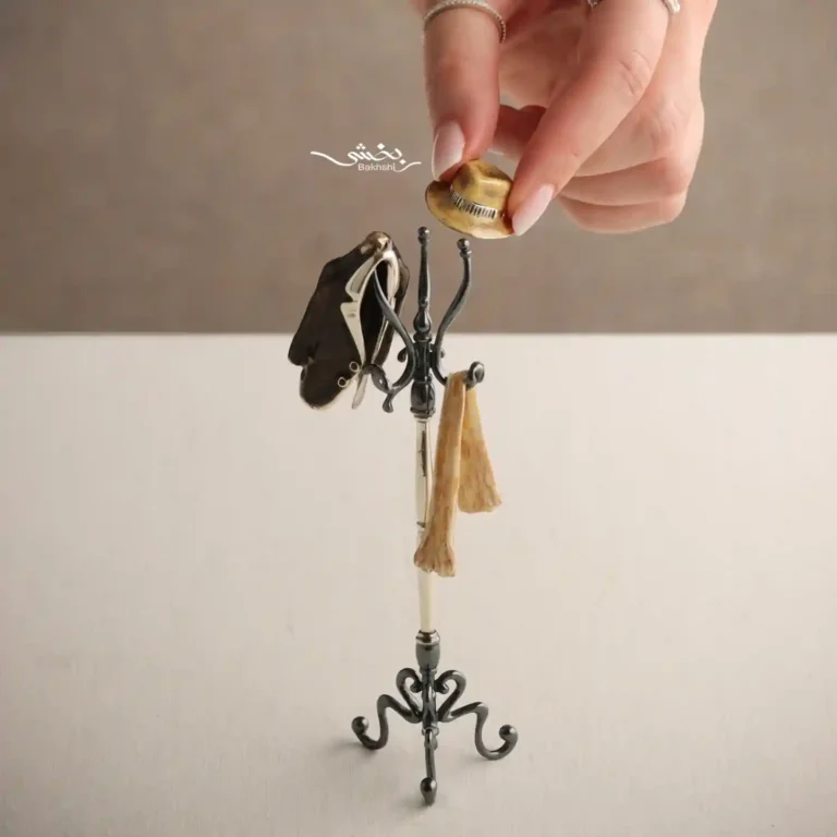 دکوری نقره جا لباسی