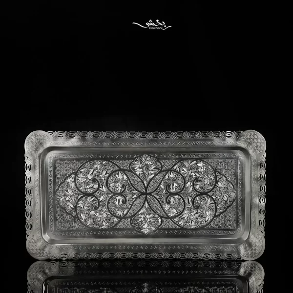 رولت خوری نقره قلم تبریز