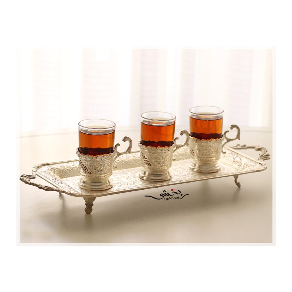 رولت خوری و انگاره گل و مرغ نقره عیار 84