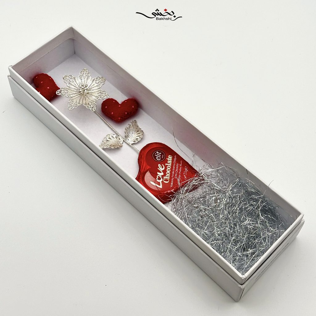 گل نقره هدیه ولنتاین