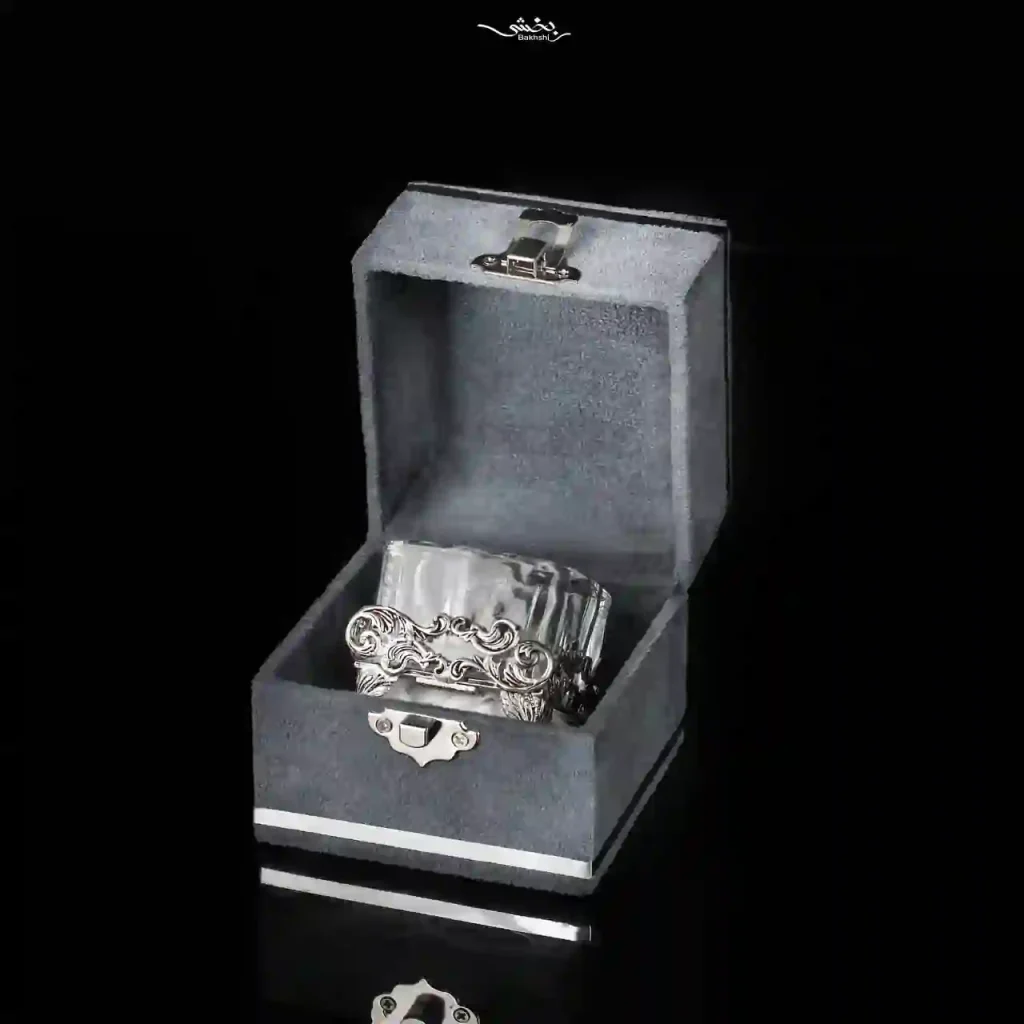 وارمر مربع بلور و نقره عیار 92.5