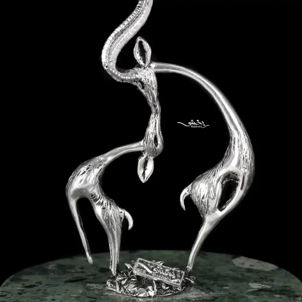 شکلات خوری نقره آهو