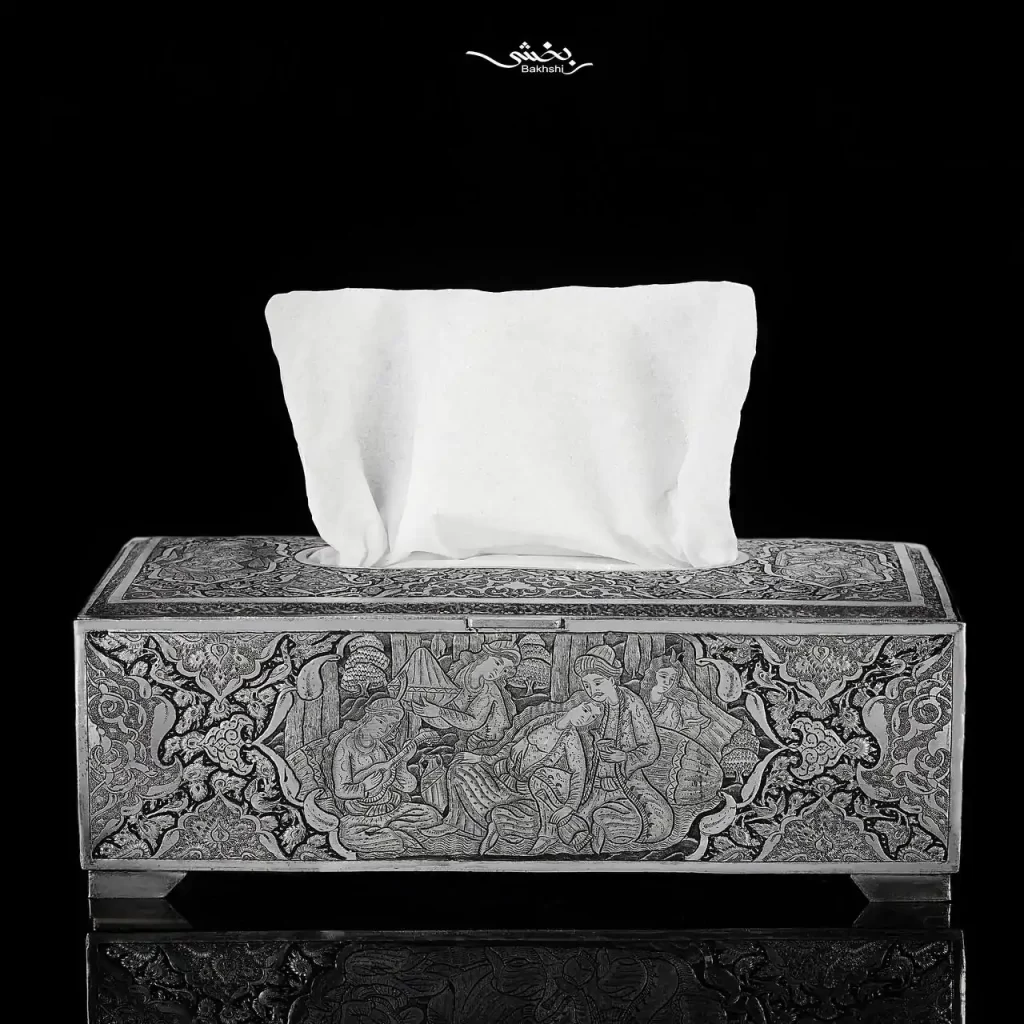 جعبه دستمال کاغذی مینیاتور ریزقلم اعلا