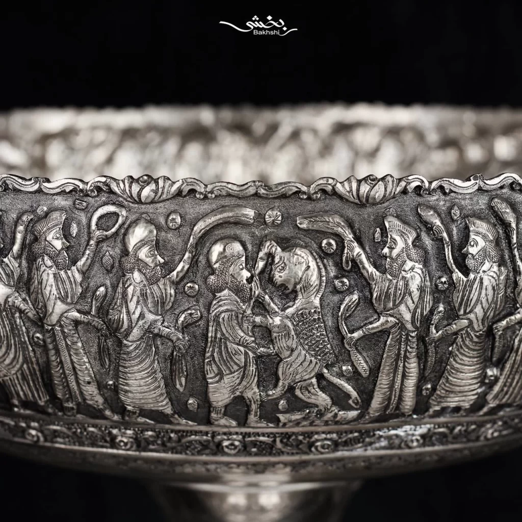 کاسه نقره اعلا قلم تخت جمشید