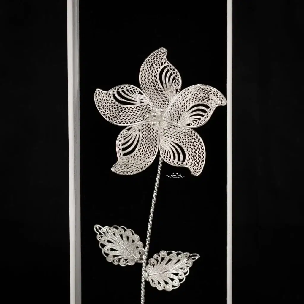 شاخه گل نقره کد5