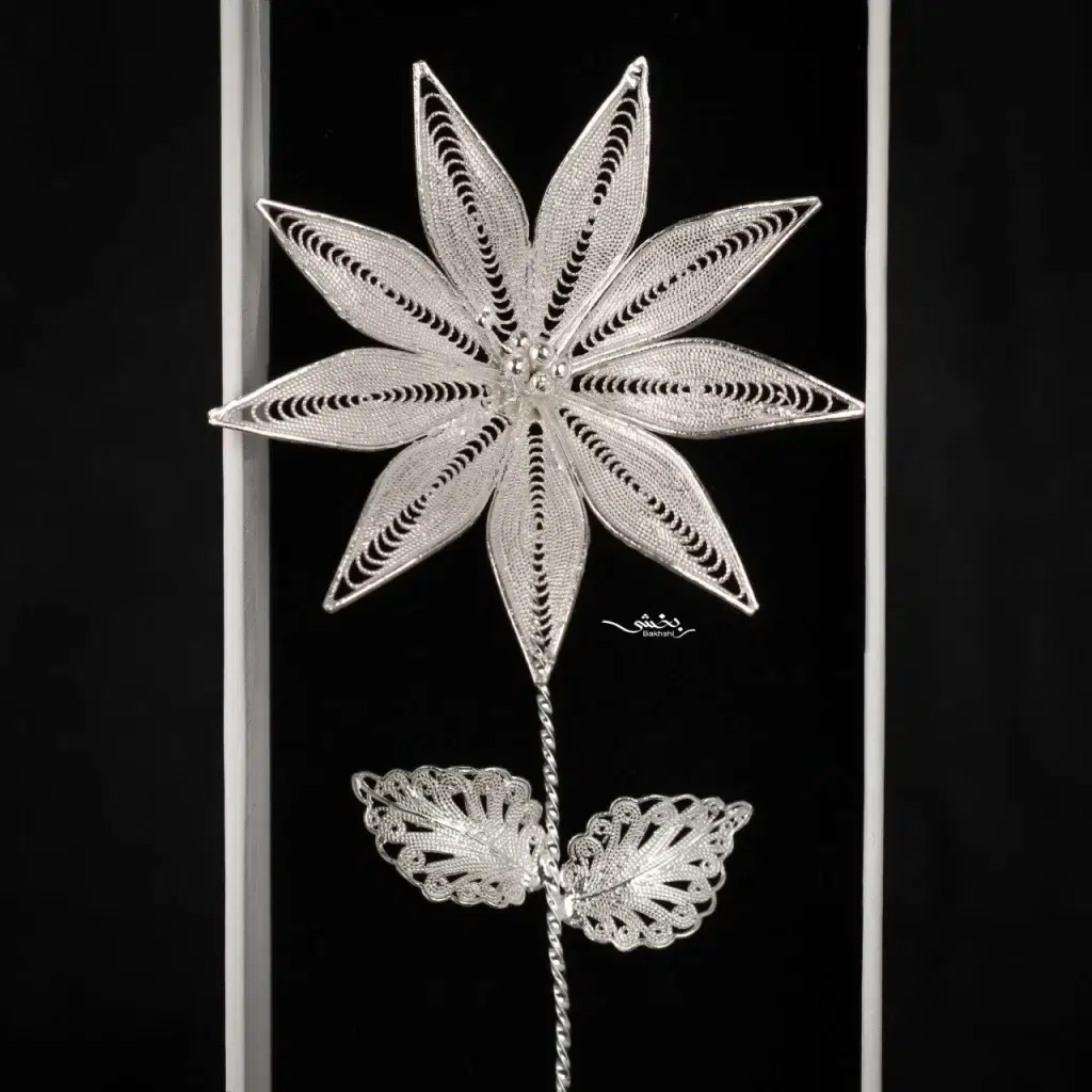 خرید شاخه گل نقره کد6