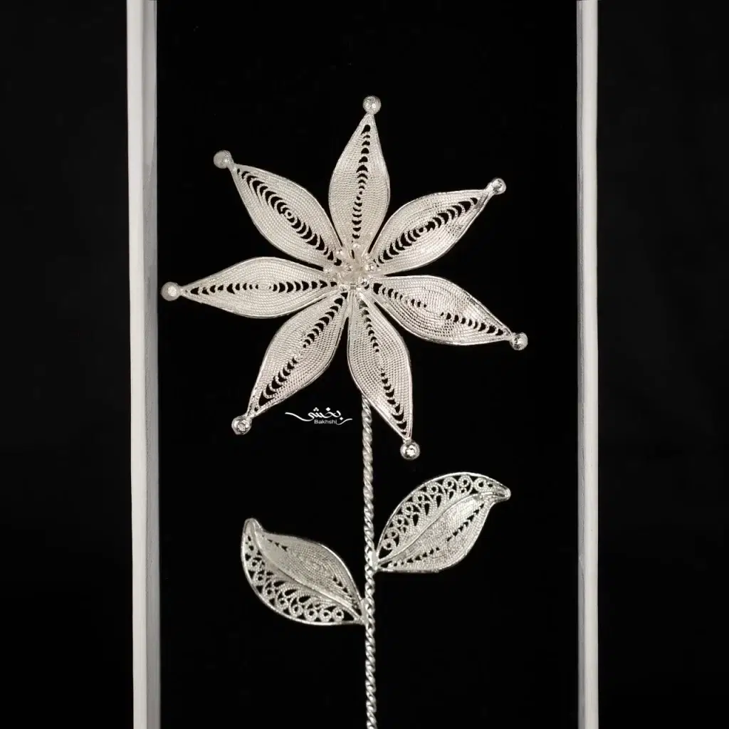 خرید شاخه گل نقره کد7