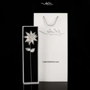 شاخه گل نقره کد8