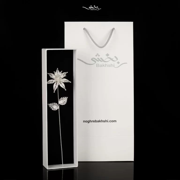 شاخه گل نقره کد9