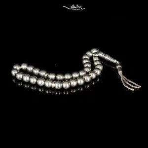 تسبیح نقره کد12
