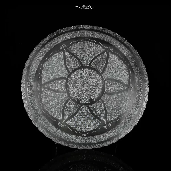 شیرینی خوری نقره پایه کوتاه تبریز