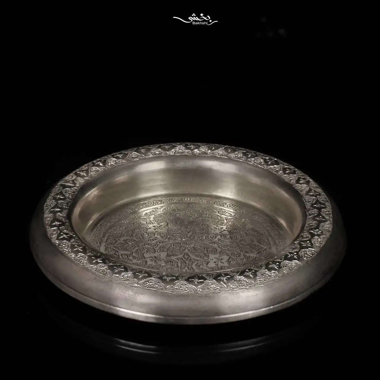 photo_2025-05-18_14-59-03 زیرسیگاری نقره گرد ترنج ریزقلم