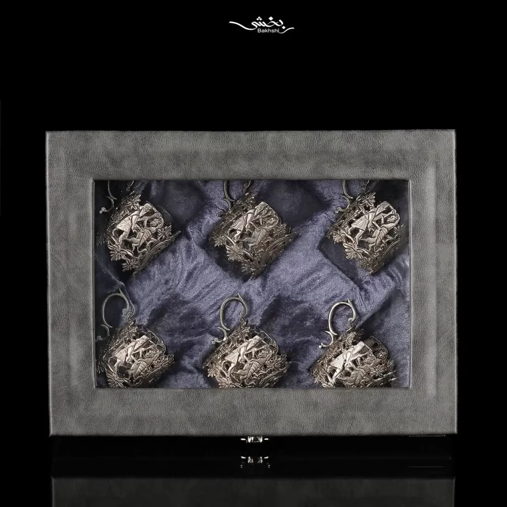 انگاره شش عددی نقره تخت جمشید قدیمی