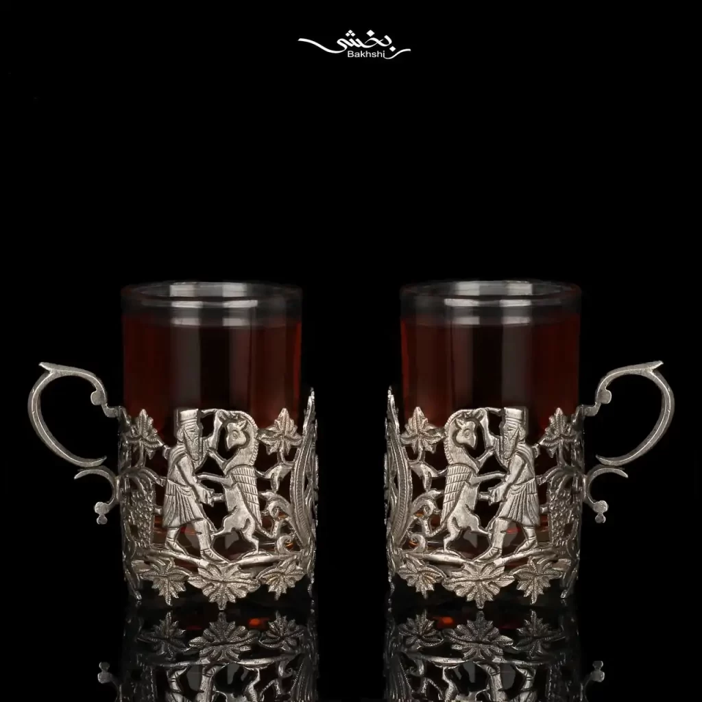 انگاره شش عددی نقره تخت جمشید قدیمی