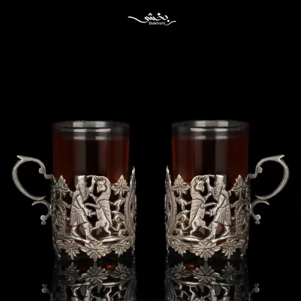 انگاره شش عددی نقره تخت جمشید قدیمی