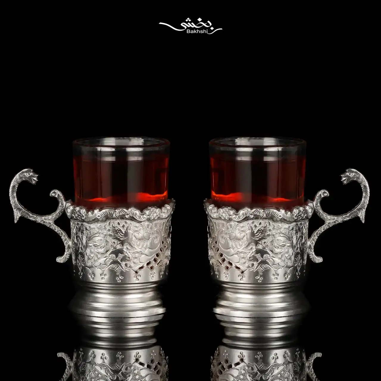 photo_2025-05-18_14-59-29 انگاره نقره شش عددی قلم گل و مرغ