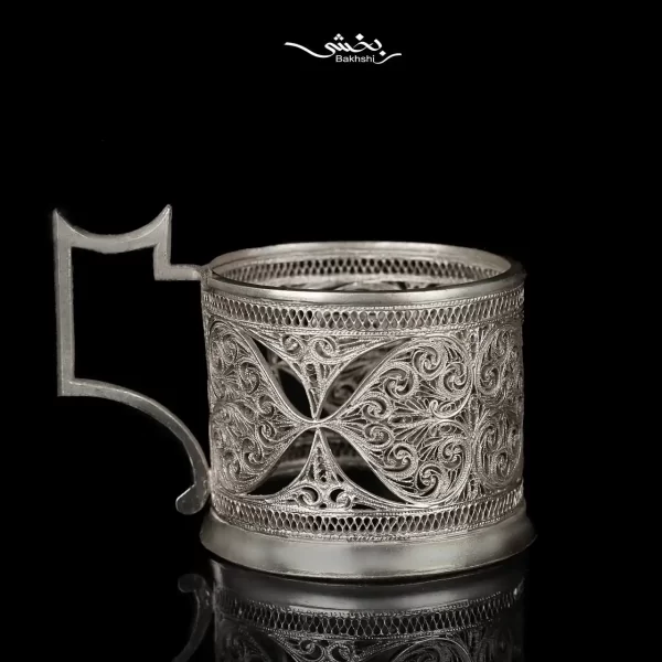 انگاره نقره شش عددی ملیله زنجان