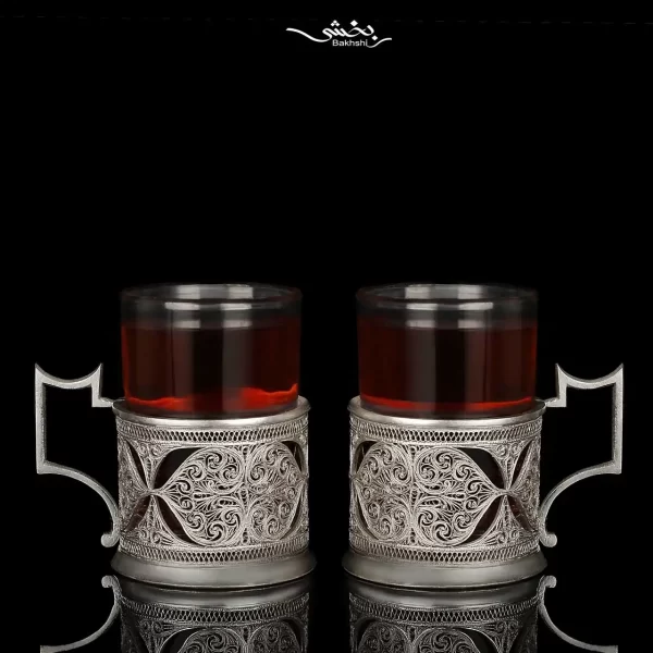 انگاره نقره شش عددی ملیله زنجان