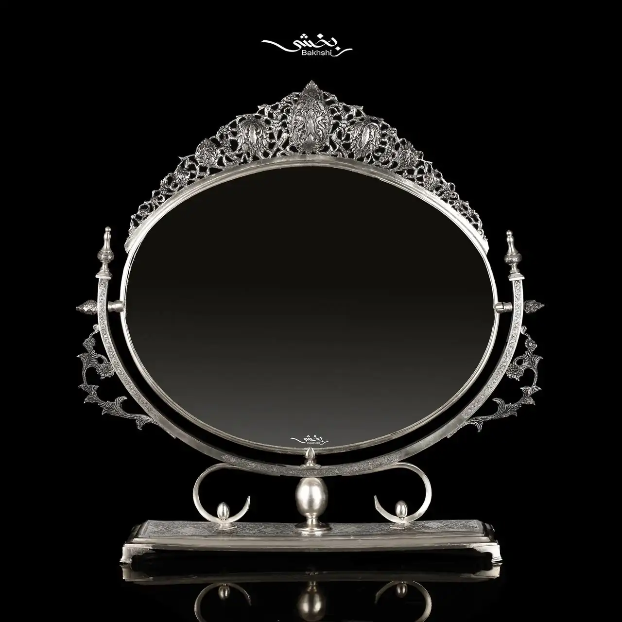 photo_2025-05-18_15-00-03 آینه نقره گهواره ای ترنج ریزقلم