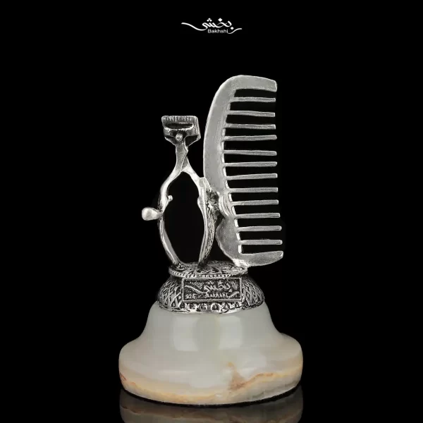 تندیس نقره ابزار آرایشگری مدرن