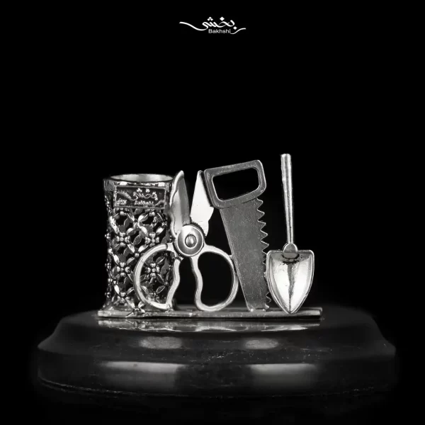 جاقلمی نقره ابزار باغبانی