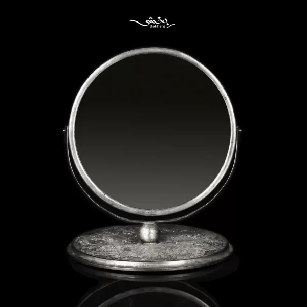 آینه نقره قلم ترنج اعلا گهواره ای
