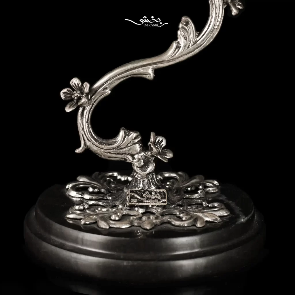 شیرینی خوری سرامیک نقره پایه سنگ