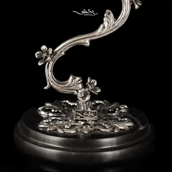 شیرینی خوری سرامیک نقره پایه سنگ