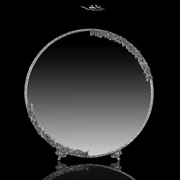 آینه شکوفه نقره