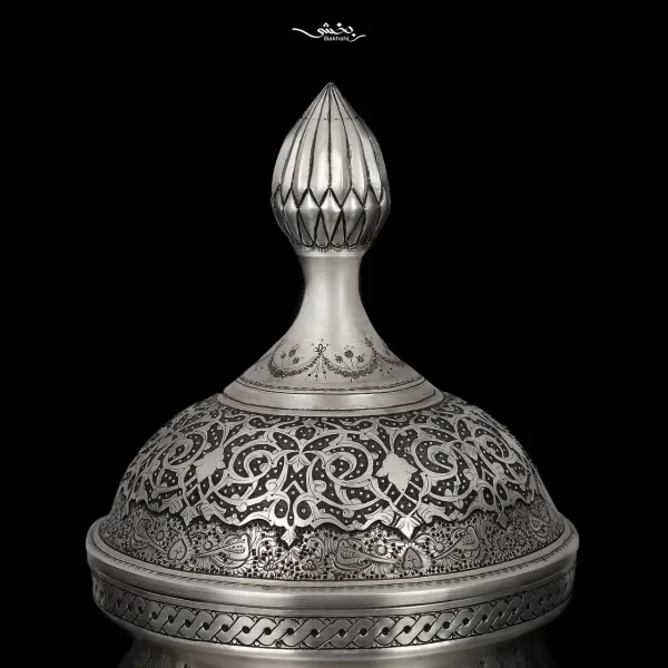 گزخوری نقره گرد دربدار مینیاتور ریزقلم اعلا