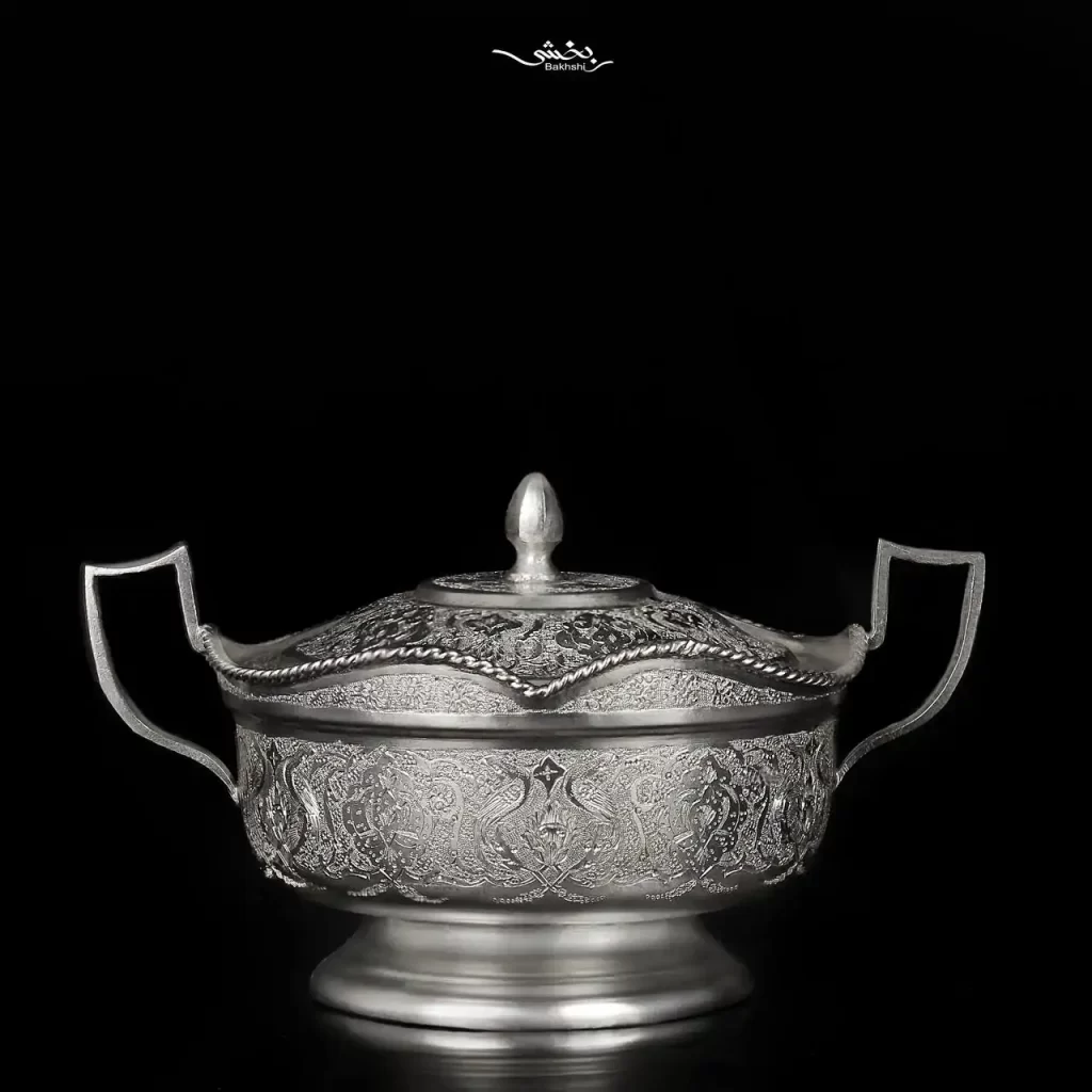 قندان نقره دربدار ترنج