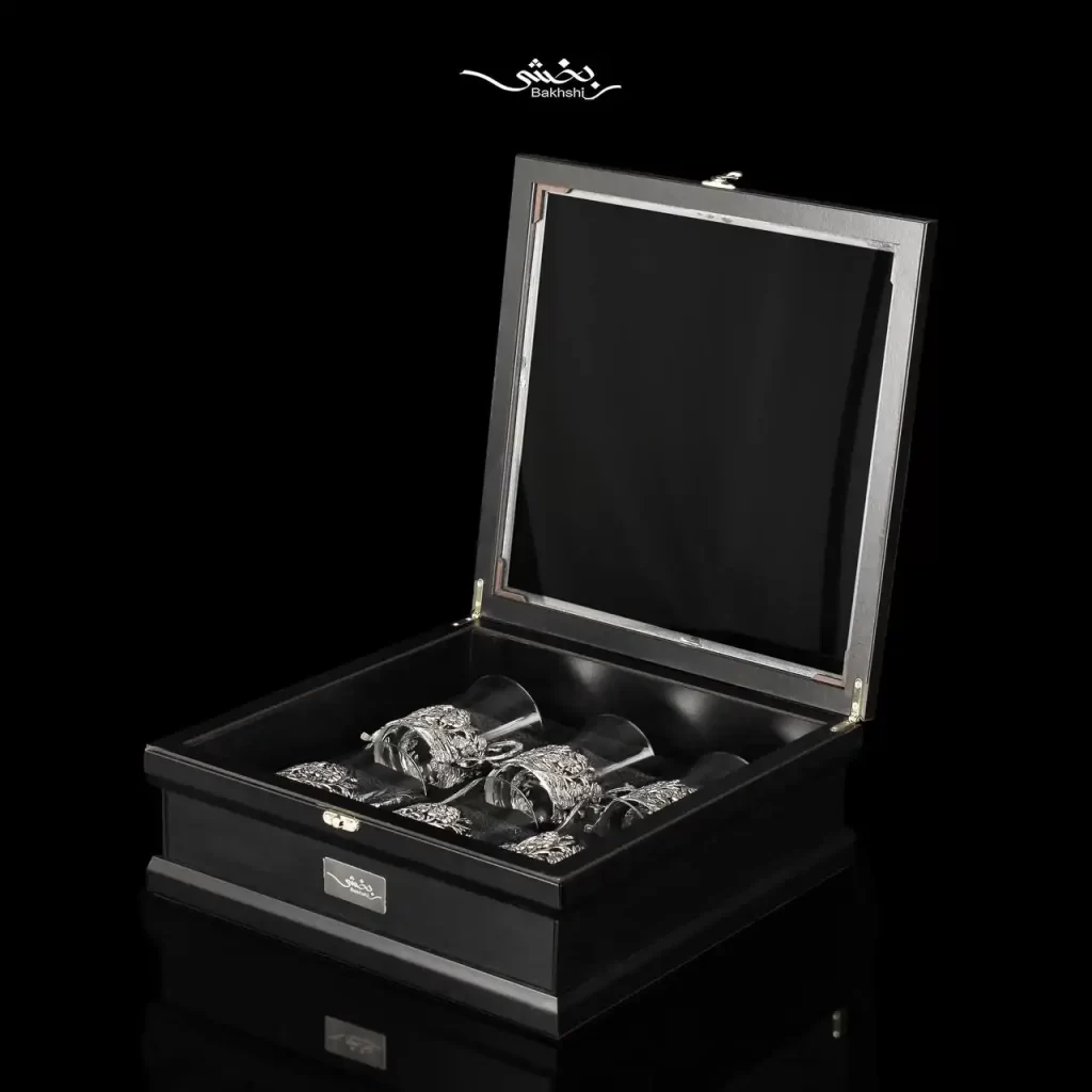 انگاره نقره شش عددی مدرن آفتاب گردان