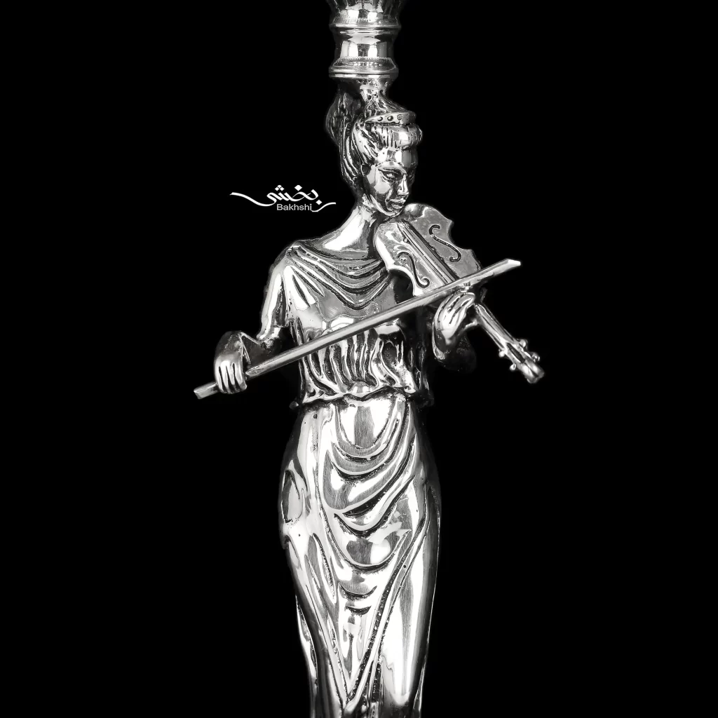 شیرینی خوری بلور نقره قلم ریخته گری ویلن