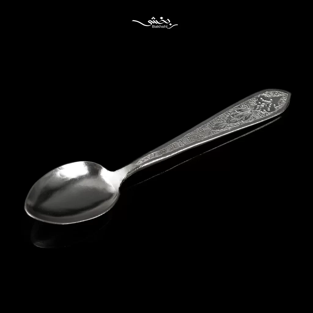 قاشق نقره شربت خوری 6 عددی ترنج