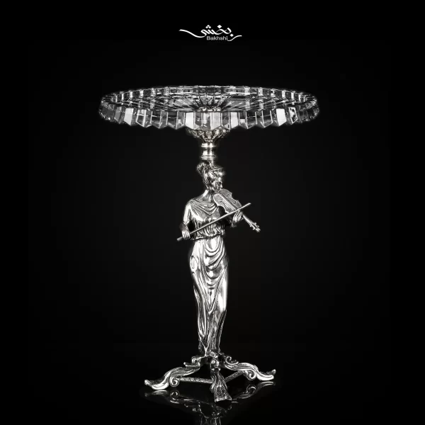 شیرینی خوری بلور نقره قلم ریخته گری ویلن