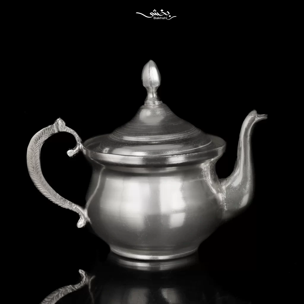 قوری نقره قهوه خوری قلم مدرن