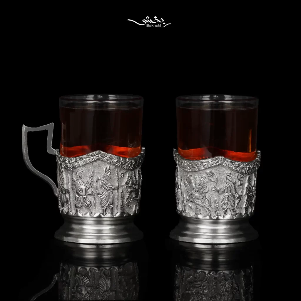 ست انگاره ۶ عددی و قندان قلم تخت جمشید