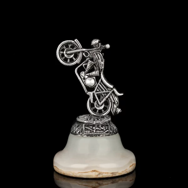 تندیس نقره موتور