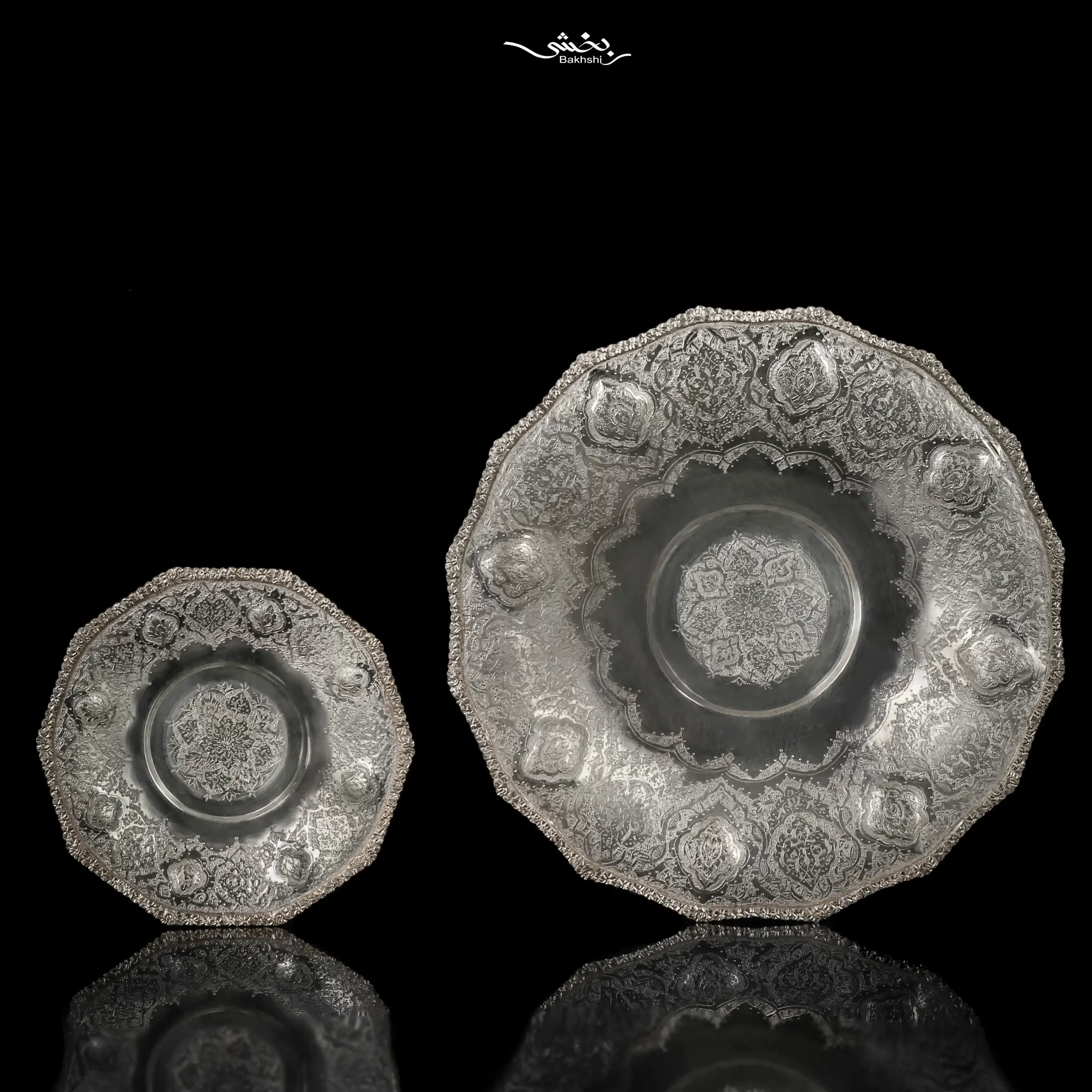 IMG_5604-gg ست هفت پارچه بشقاب گرد پایه گلوله ای ترنج