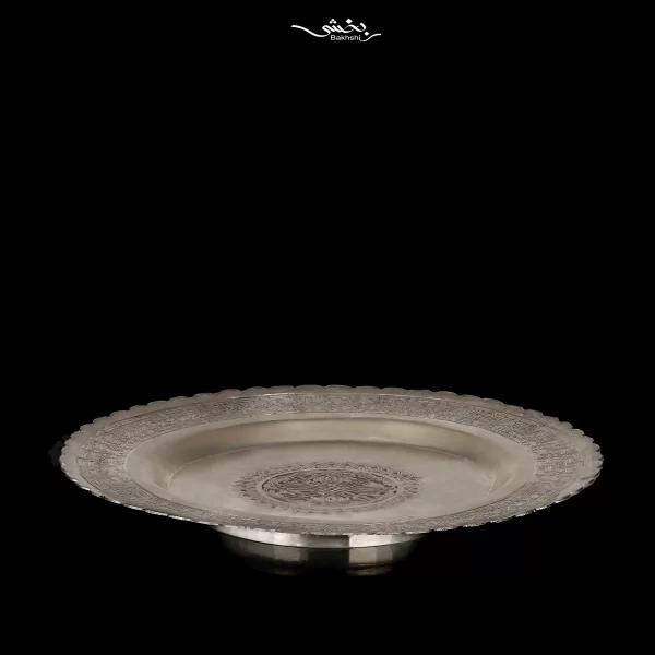 شیرینی خوری نقره 6 عددی قلم تبریز