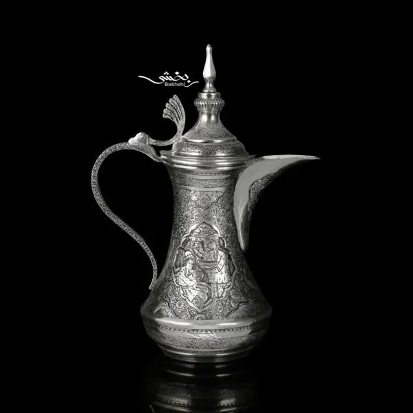 قهوه خوری نقره مینیاتور