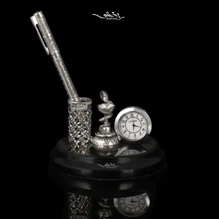 جاقلمی نقره پایه سنگ پزشکی