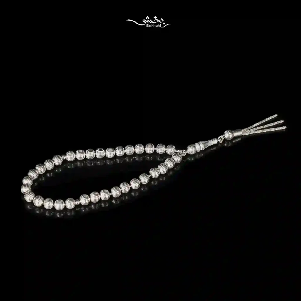 تسبیح نقره کد13