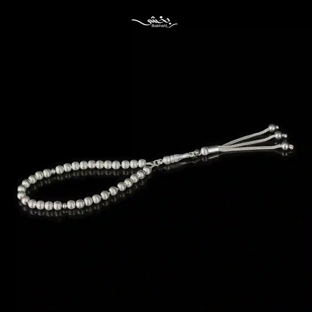 تسبیح نقره کد1