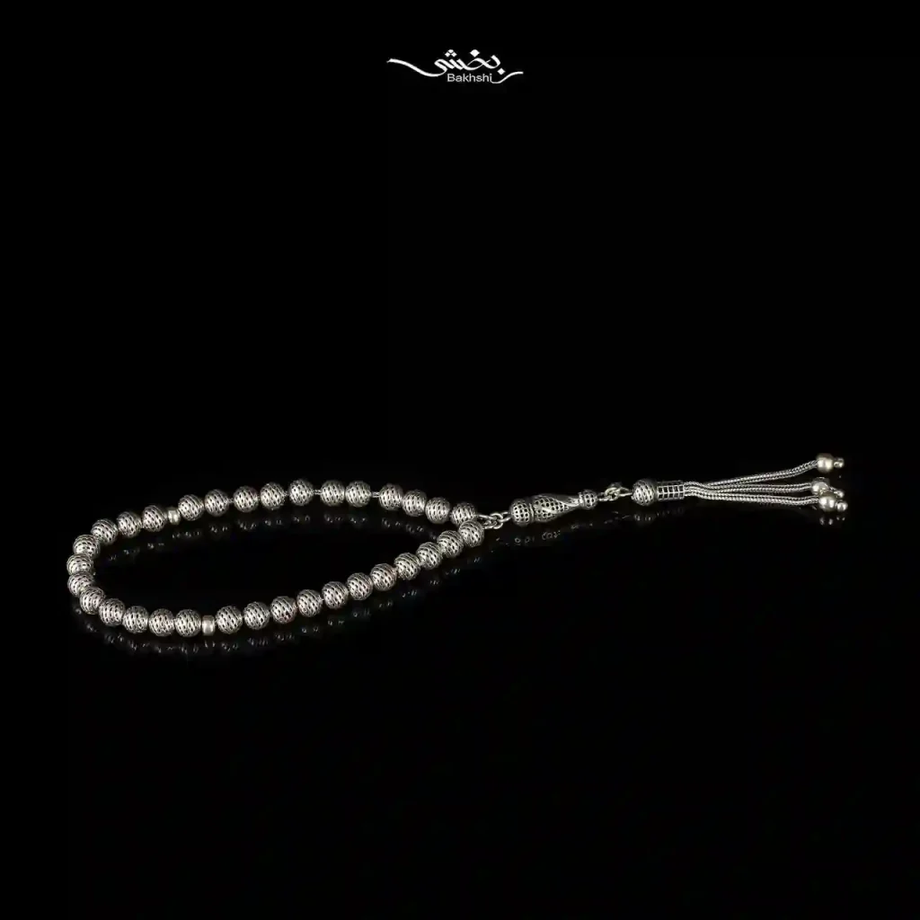 تسبیح نقره کد3