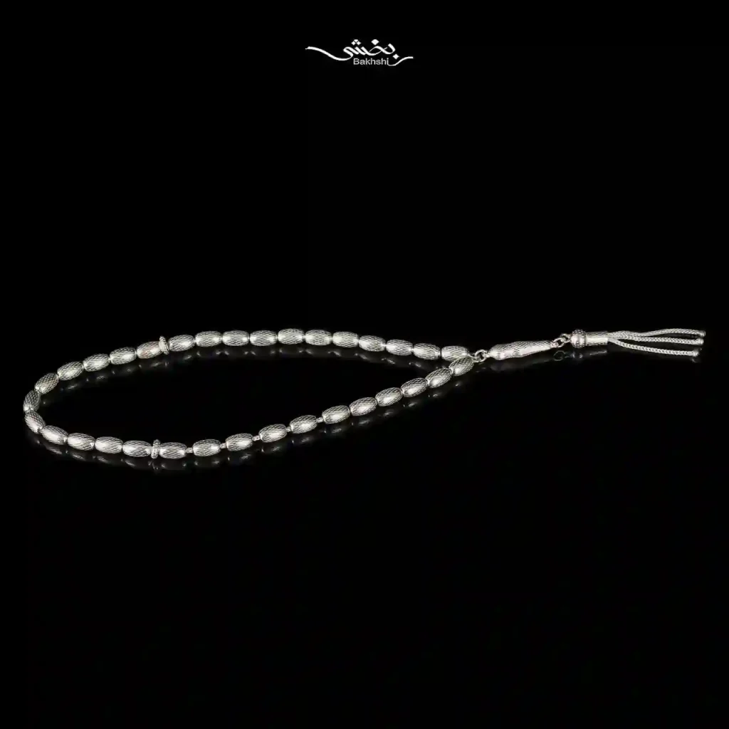 تسبیح نقره کد7