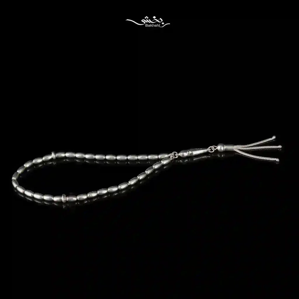 تسبیح نقره کد5